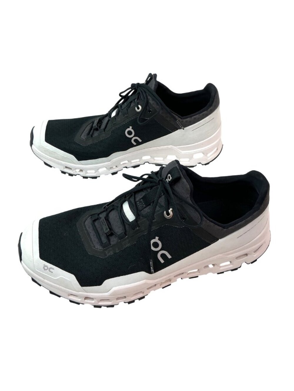 On Cloudultra Trail CloudTec Running Shoes Mens 10.5 Black White Swiss Engineeri - Picture 2 of 14